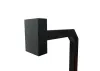 Basic Gooseneck Pole Flat Face. Made to Order